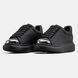Alexander McQueen Oversized Black Silver, 36