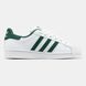 Adidas Superstar White Green