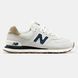 New Balance 574 Beige Navy Brown