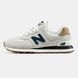 New Balance 574 Beige Navy Brown