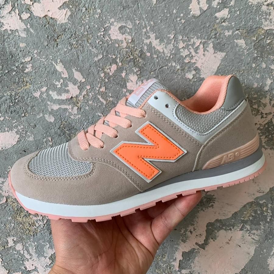 Кросівки New Balance 574 Peach Orange 5732 фото