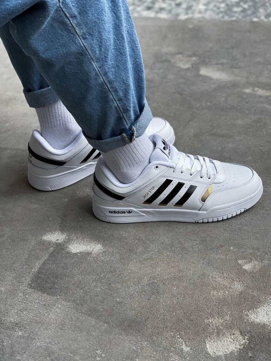 Кросівки Adidas Drop Step White Low 2366 фото