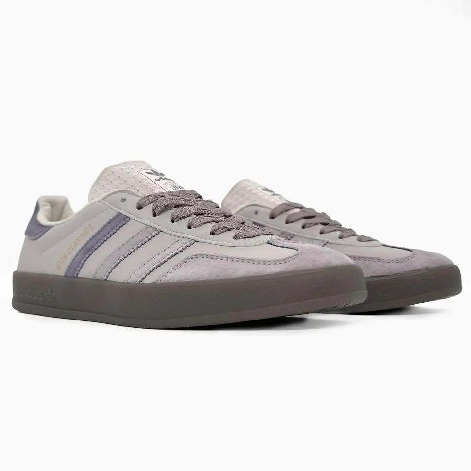 Adidas Gazelle Indoor x Kith Classics Grey Purple