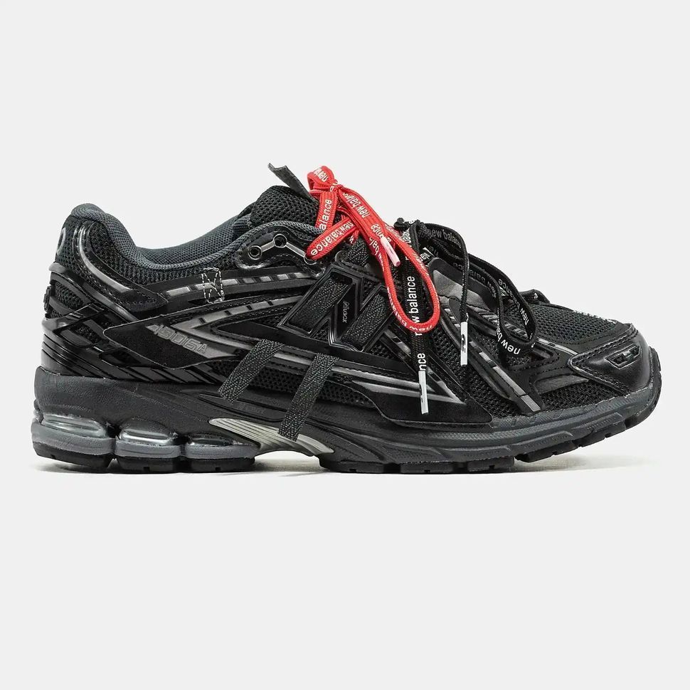 New Balance 1906A Black Silver Red Laces, 36