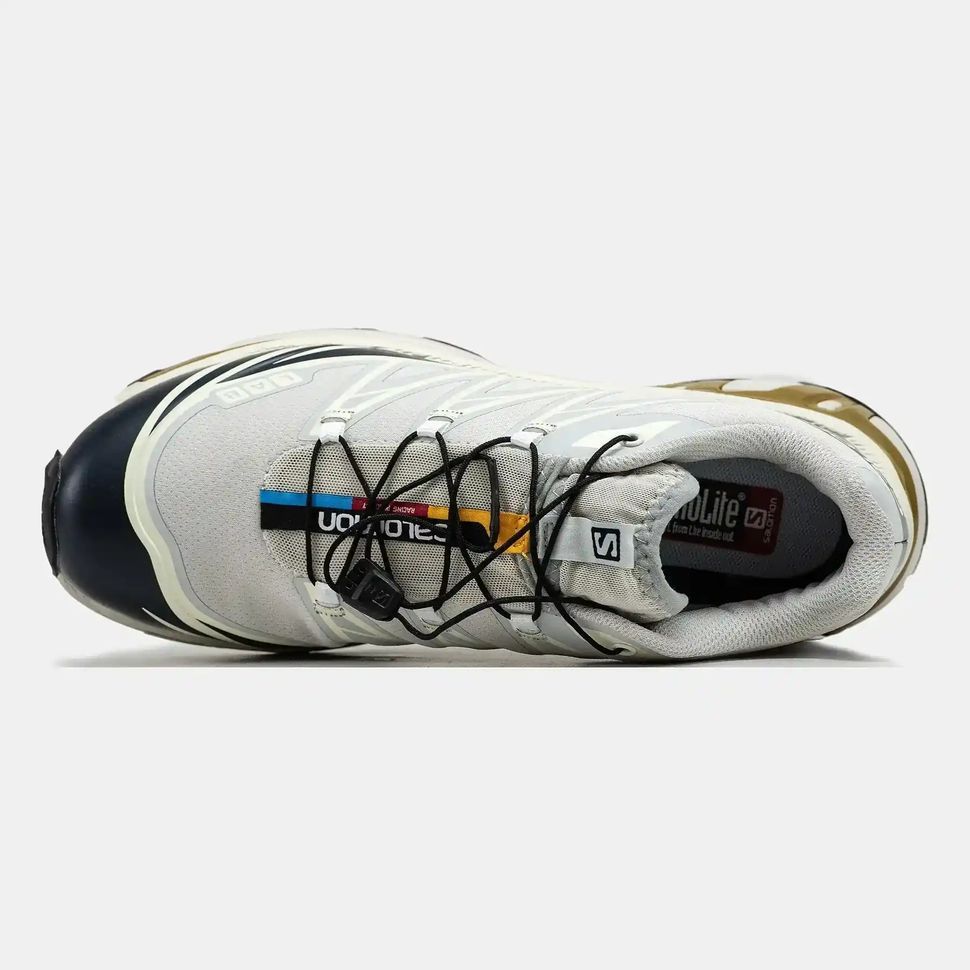 Salomon XT-6 Softground Beige Navy Brown