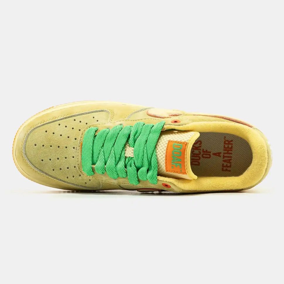 Nike Air Force 1 Green Yellow Orange, 40