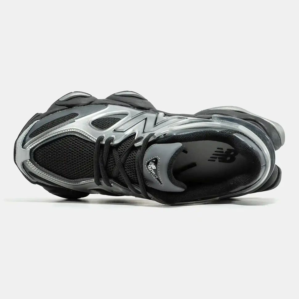 New Balance 9060 Silver Black Mesh, 40