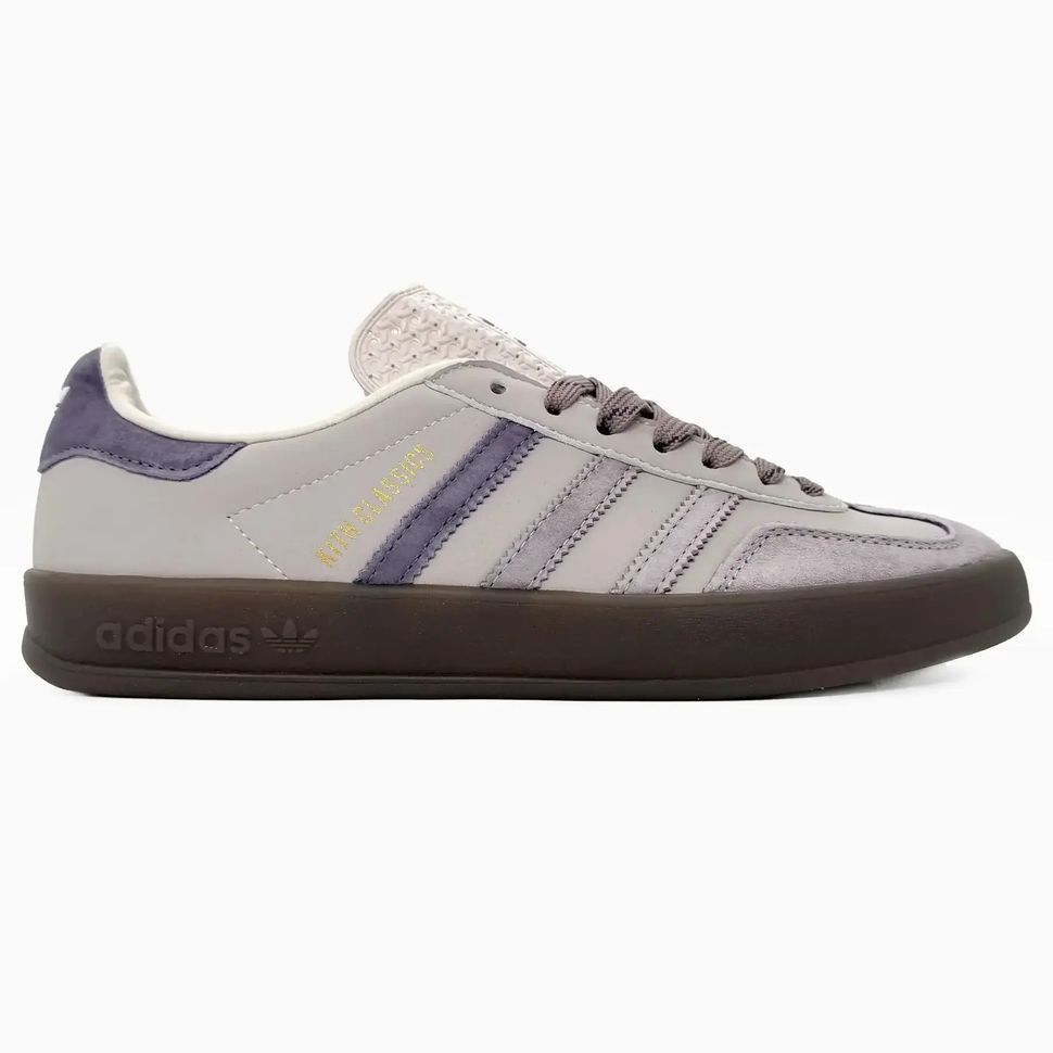 Adidas Gazelle Indoor x Kith Classics Grey Purple