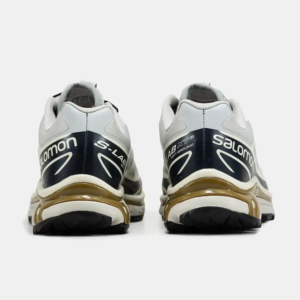 Salomon XT-6 Softground Beige Navy Brown
