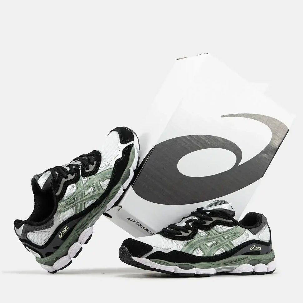 Asics Gel-NYC White Green Black