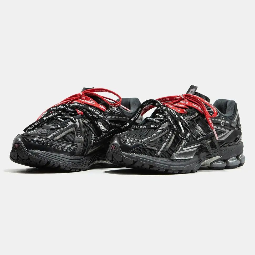 New Balance 1906A Black Silver Red Laces, 36