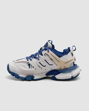 Balenciaga Track Worn Out White Blue, 38