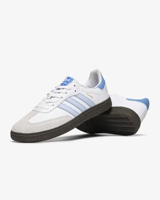 Adidas Samba OG White Sky Blue Gum
