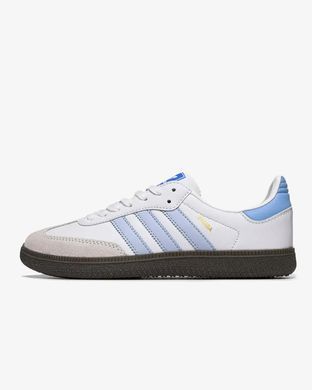 Adidas Samba OG White Sky Blue Gum