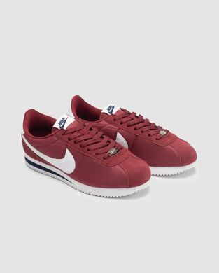 Nike Cortez Nylon Burgundy White, розмір 38