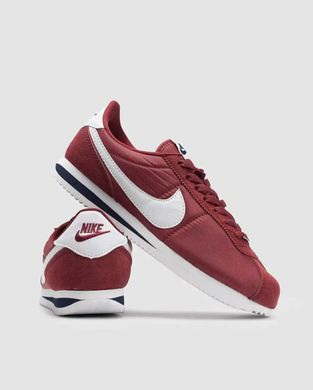Nike Cortez Nylon Burgundy White, 38