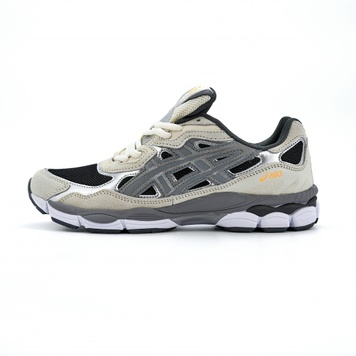 Кросівки бежеві з чорним Asics Gel-NYC Beige Black, 37