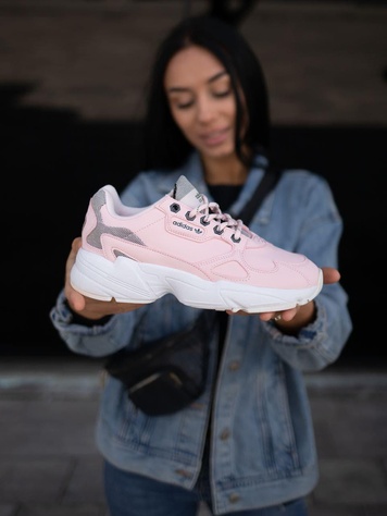 Кросівки Adidas Falcon Pink White 2423 фото