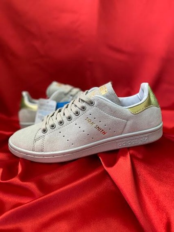 Кеди Adidas Stan Smith White Gold 5670 фото