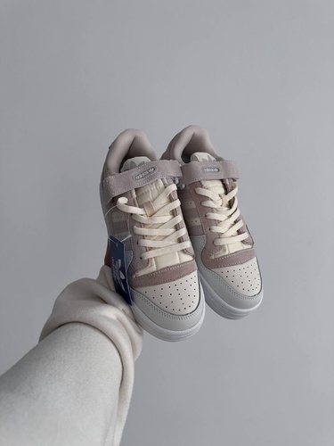 Кроссовки Adidas Forum Low “Light Pink/White” 10762 фото