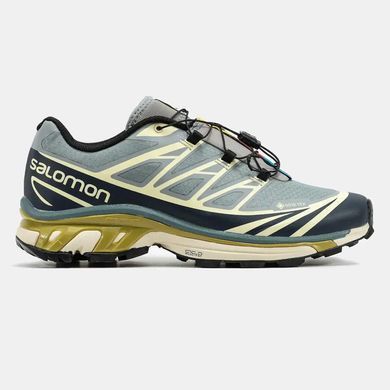 Salomon XT-6 Gore-Tex Blue Beige Olive