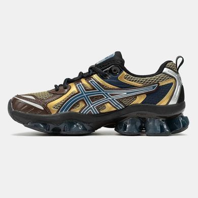 Asics Gel-Quantum Kinetic Gold Navy Brown