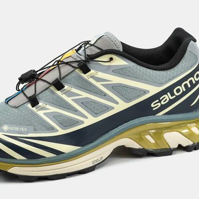 Salomon XT-6 Gore-Tex Blue Beige Olive