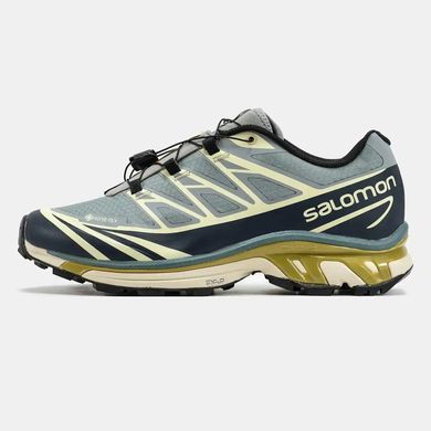 Salomon XT-6 Gore-Tex Blue Beige Olive