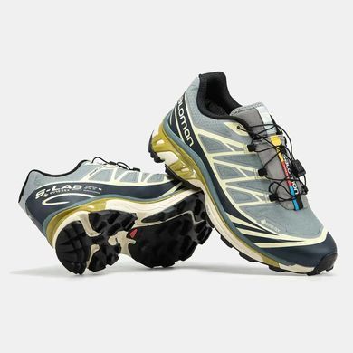 Salomon XT-6 Gore-Tex Blue Beige Olive