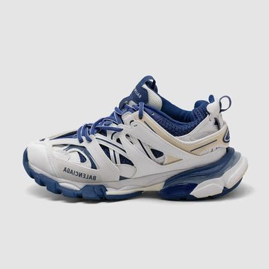 Balenciaga Track Worn Out White Blue, 38