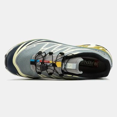 Salomon XT-6 Gore-Tex Blue Beige Olive