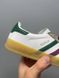 Кеды Adidas x Gucci Gazelle White Green Red 9277 фото 6