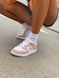 Кросівки Nike SB Dunk Low White Pink 8226 фото 4