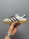 Кеды Adidas x Gucci Gazelle White Green Red 9277 фото 9