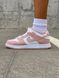 Кросівки Nike SB Dunk Low White Pink 8226 фото 10