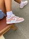 Кросівки Nike SB Dunk Low White Pink 8226 фото 7