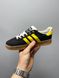 Кеди Adidas Gucci x Gazelle Black GG Monogram 3207 фото 8