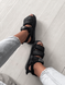 New Balance Sandals All Black