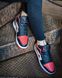 Nike Air Jordan Retro1 Black Red 6383 фото 6