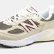 New Balance 990v6 x Loro Piana Raw Cashew Red