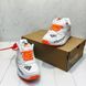 Кросівки Nike Air Max 87 Just DO IT White Orange 541 фото 7