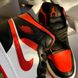 Nike Air Jordan Retro1 Black Red 6383 фото 1