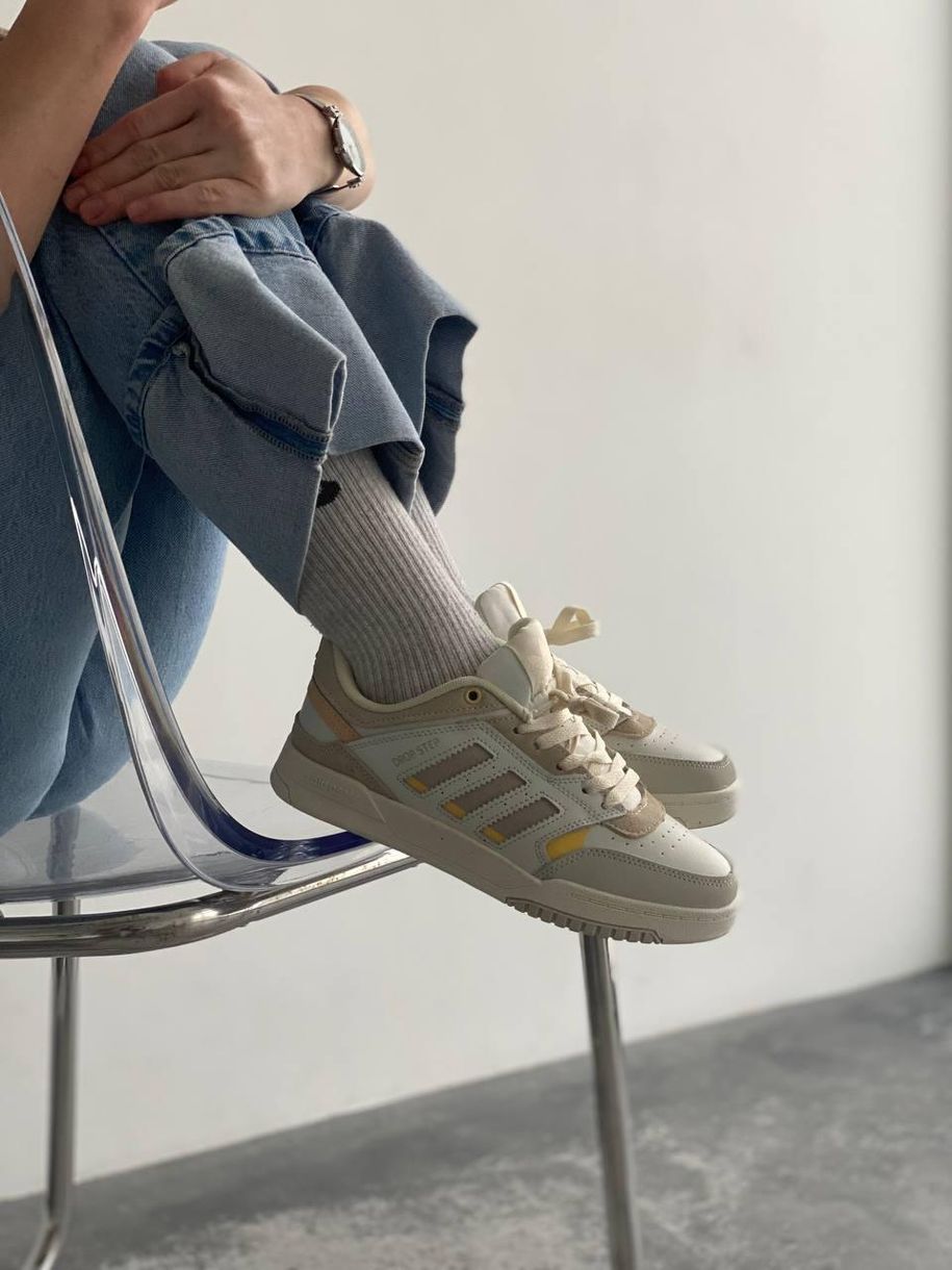 Кроссовки Adidas Drop Step Beige 2324 фото