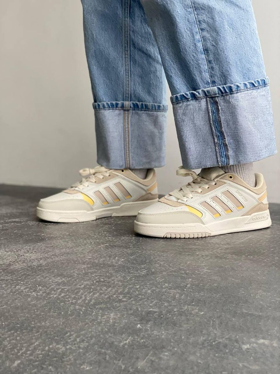 Кроссовки Adidas Drop Step Beige 2324 фото