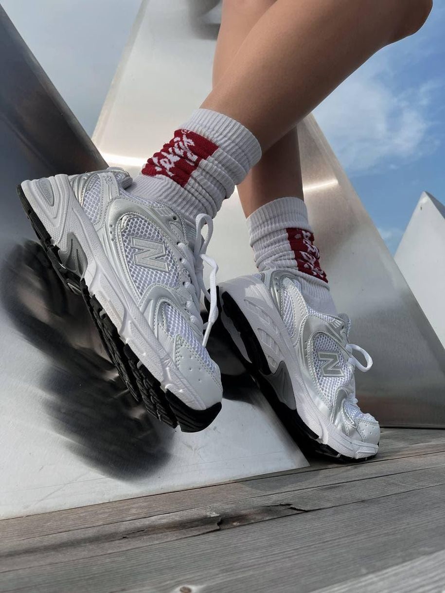 Кроссовки New Balance 530 Silver White 5694 фото