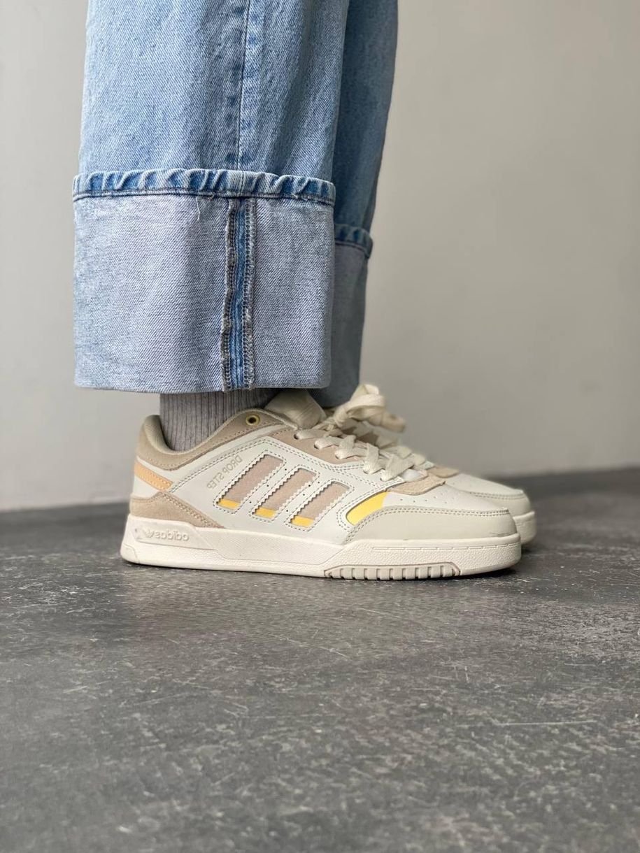 Кроссовки Adidas Drop Step Beige 2324 фото