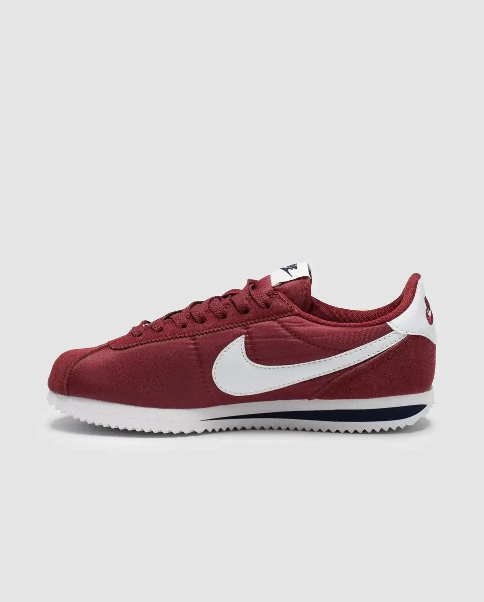 Nike Cortez Nylon Burgundy White, 38