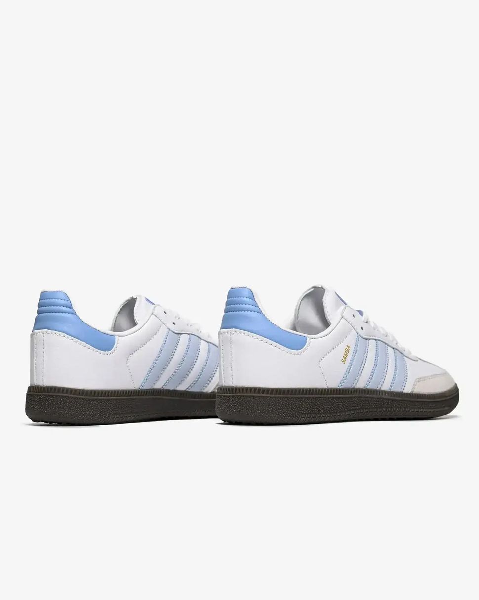 Adidas Samba OG White Sky Blue Gum