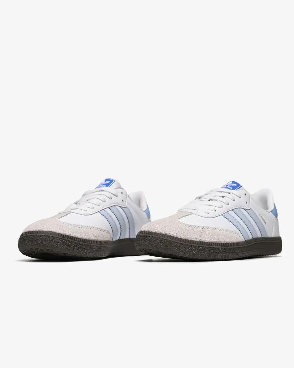 Adidas Samba OG White Sky Blue Gum