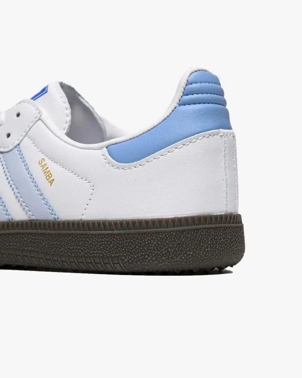 Adidas Samba OG White Sky Blue Gum